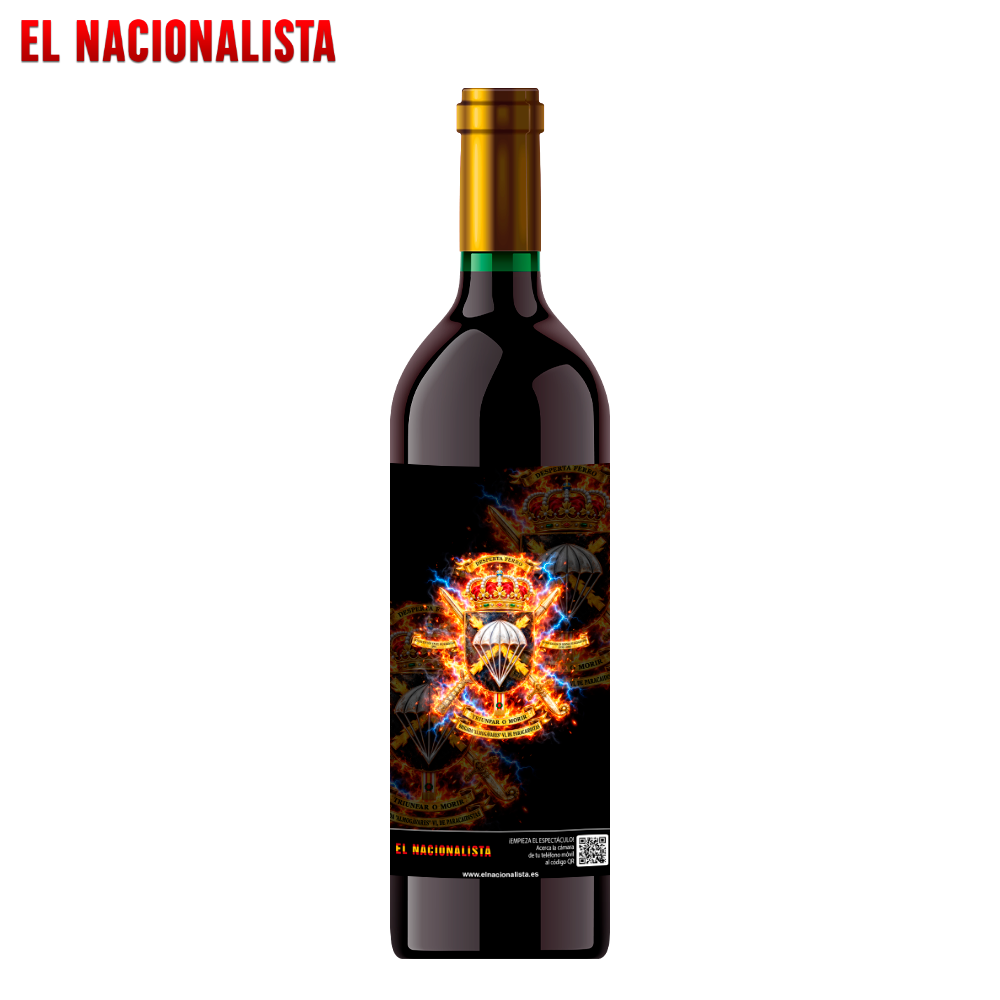 Vino Tinto BRIPAC Brigada Paracaidista – Edición Especial El Nacionalista