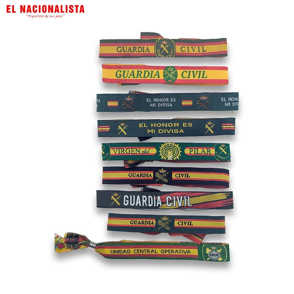 Pack Pulseras de la Guardia Civil