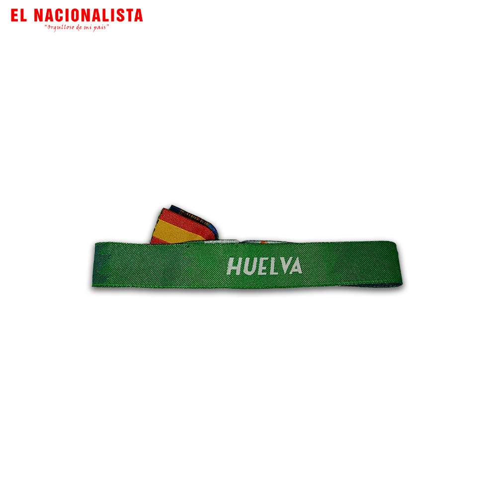 Pulsera Verde Huelva – Recuerdo de España