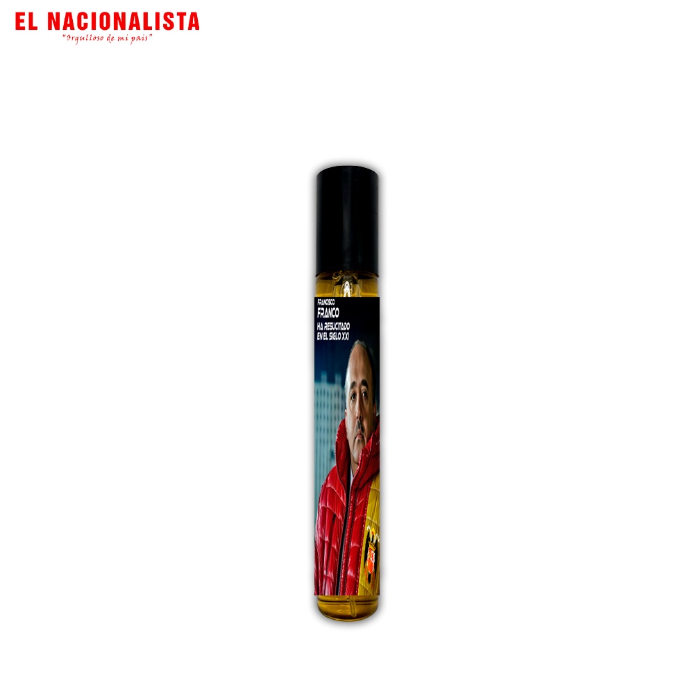 Perfume “Francisco Franco que ha resucitado en el siglo XXI”