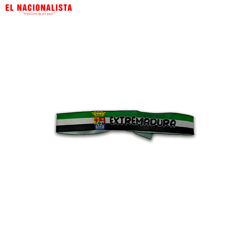 Pulsera Extremadura – Bandera con Escudo
