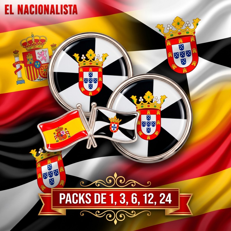 Pack de Pines Ceuta – Edición Especial El Nacionalista