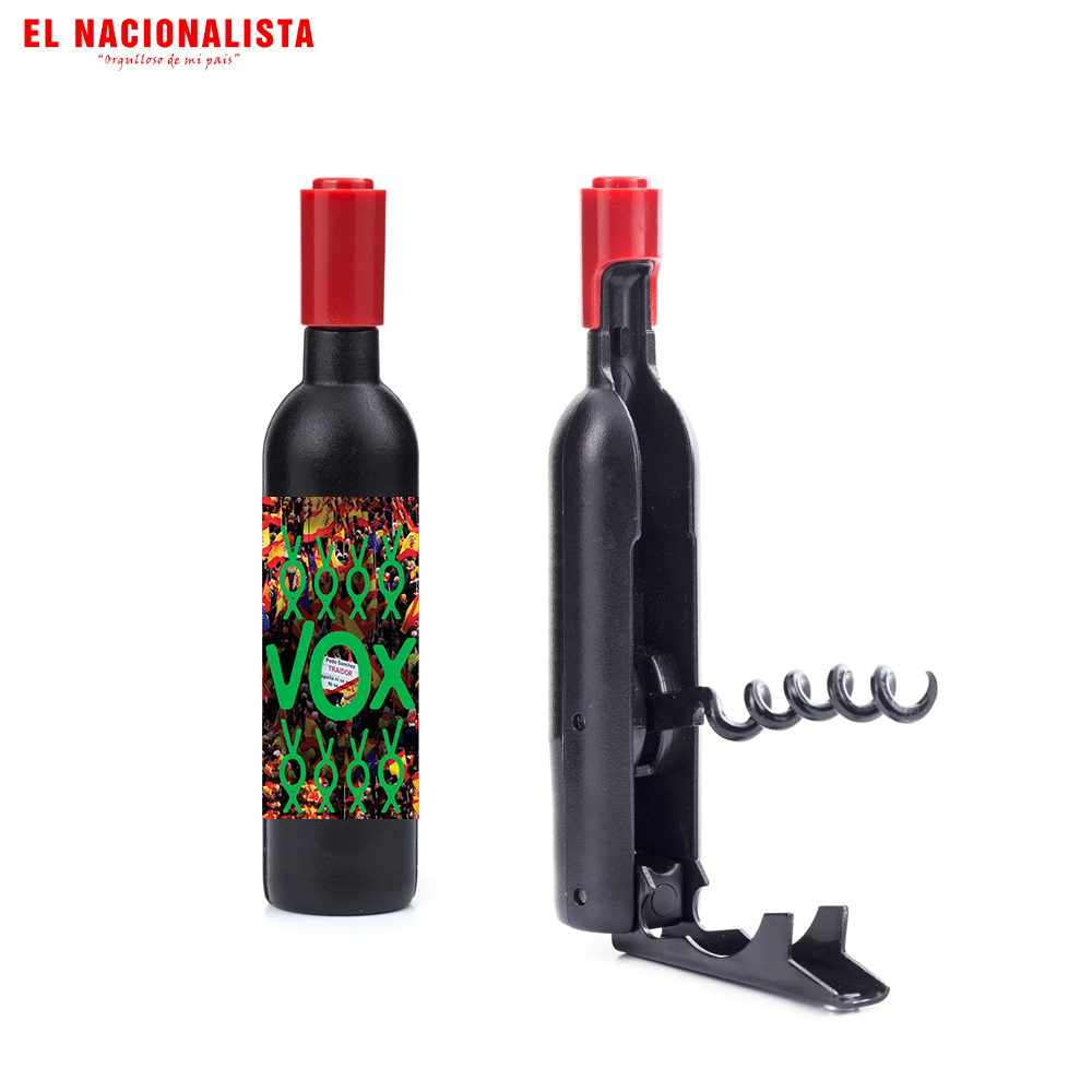Sacacorchos Vox con muchos Vox – Abre con Estilo Vox con muchos Vox
