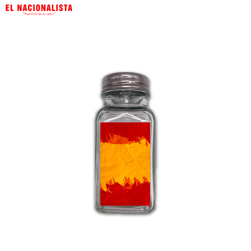 Salero con Bandera de España Sin Escudo