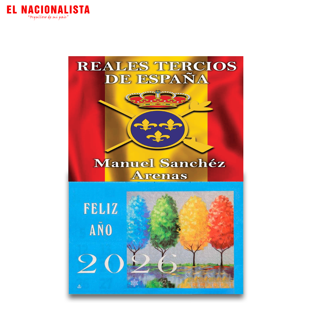 Calendario 2026 Tercios de España – Planificador Anual Tercios de España