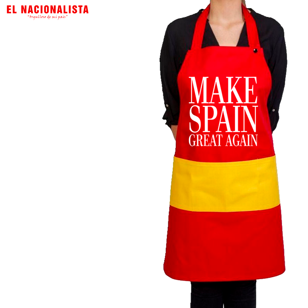 Delantal "Make Spain Great Again"