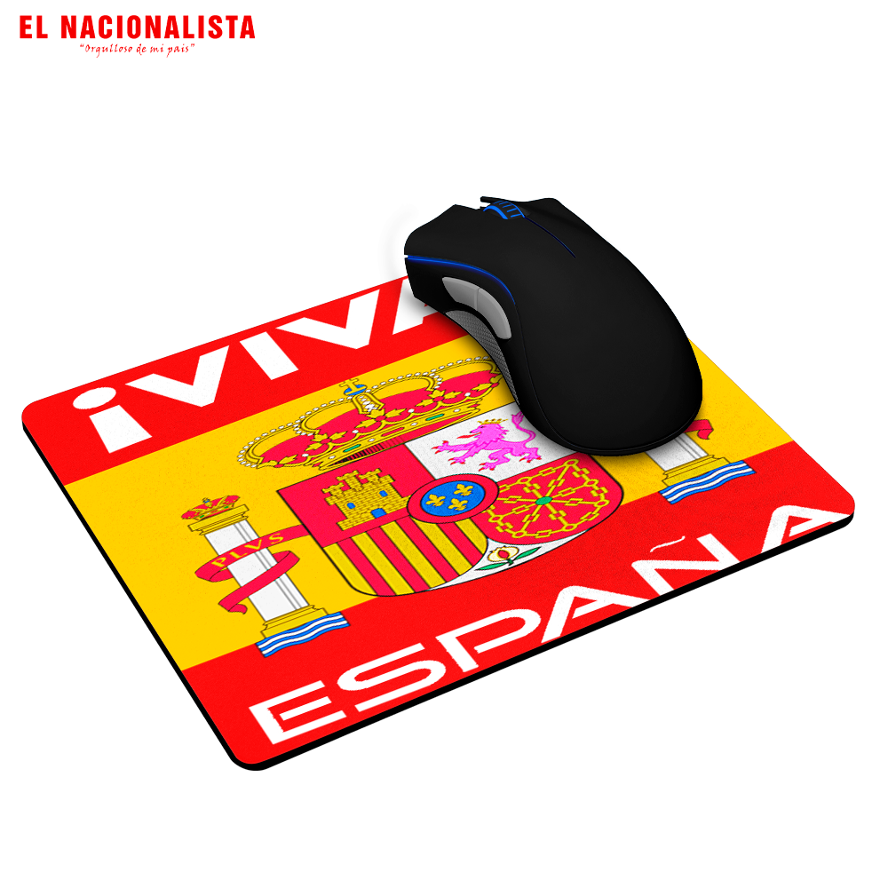 Alfombrilla de Ratón Viva España bandera – Estilo en tu Escritorio Viva España bandera