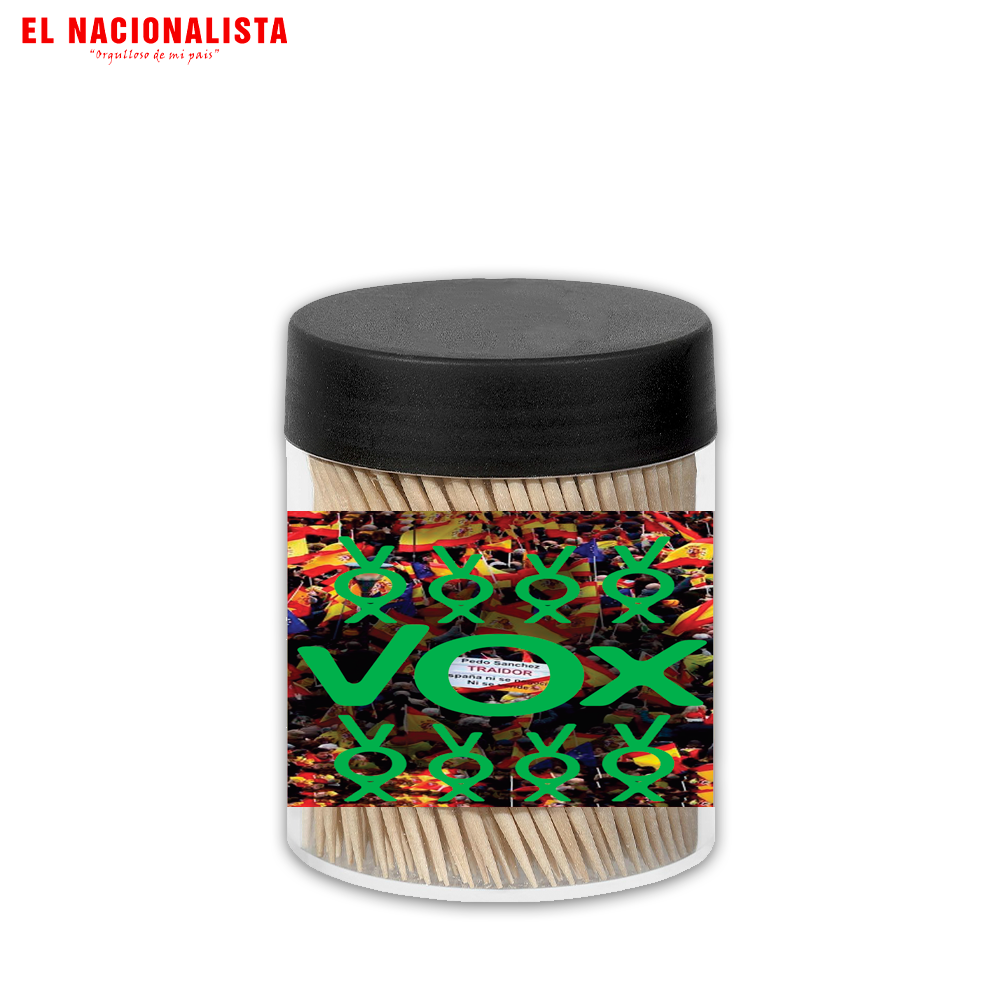 Palillero Vox con muchos Vox – Detalle para tu Mesa Vox con muchos Vox