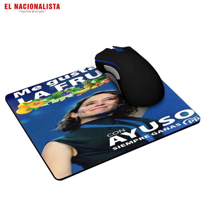 Alfombrilla para Ratón Ayuso – Alfombrilla de Escritorio Me Gusta la Fruta