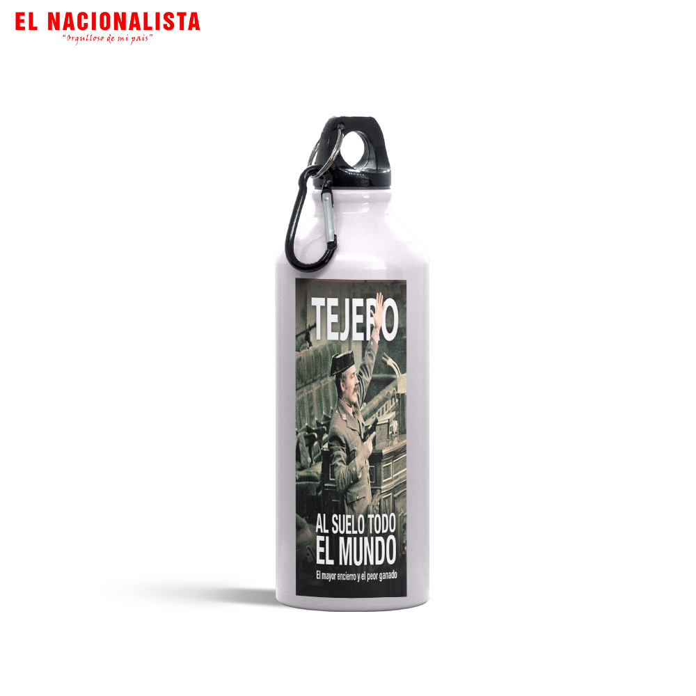 Cantimplora Tejero Al suelo todo el mundo – Hidratación con Estilo Tejero Al suelo todo el mundo