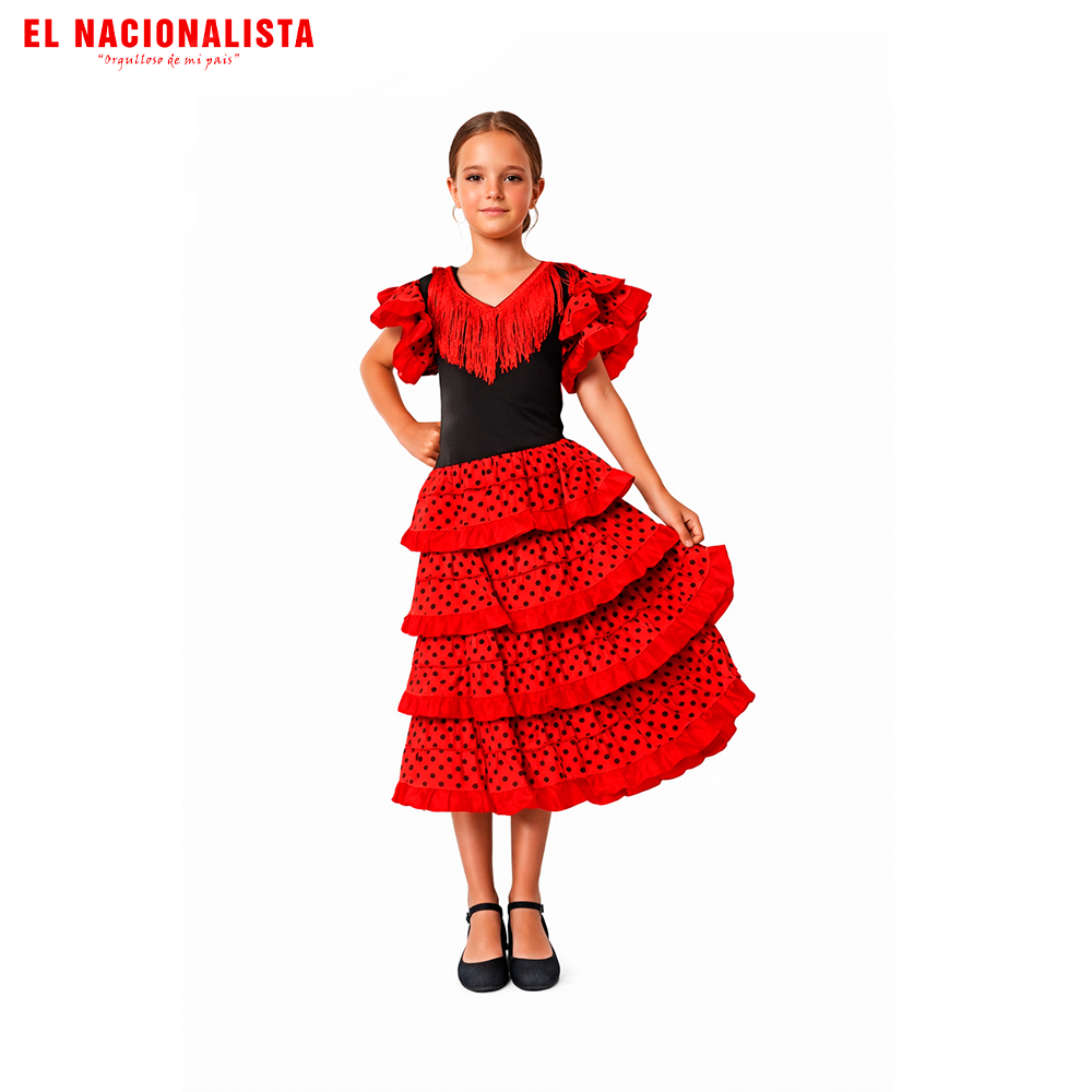 Traje sevillana niña