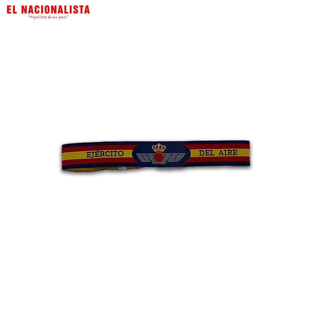 Pulsera Ejército del Aire – Azul con Emblema