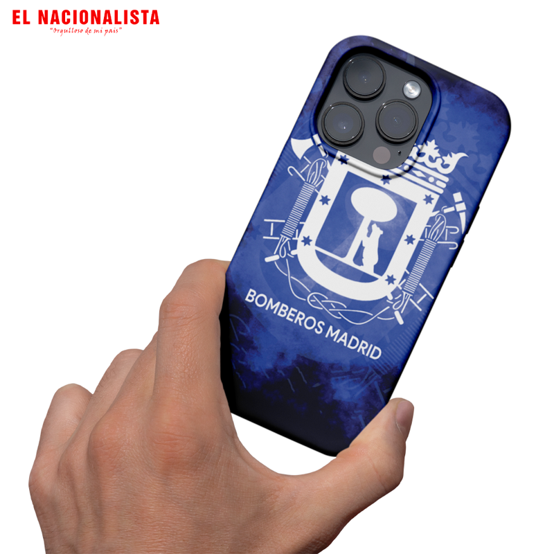Funda para Móvil Bomberos Madrid – Carcasa Personalizada con Escudo Oficial