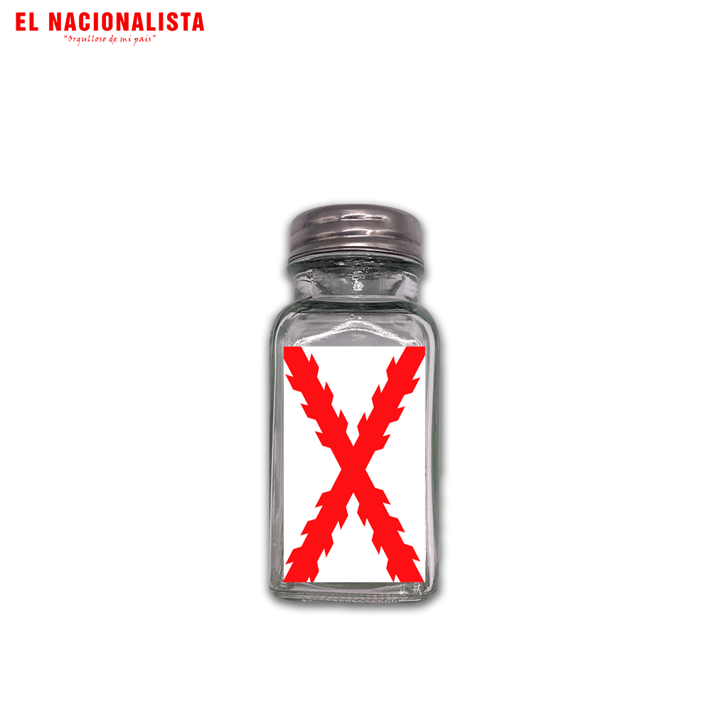 Salero de Cristal Soy Facha – Dispensador de Sal Orgulloso de mi País
