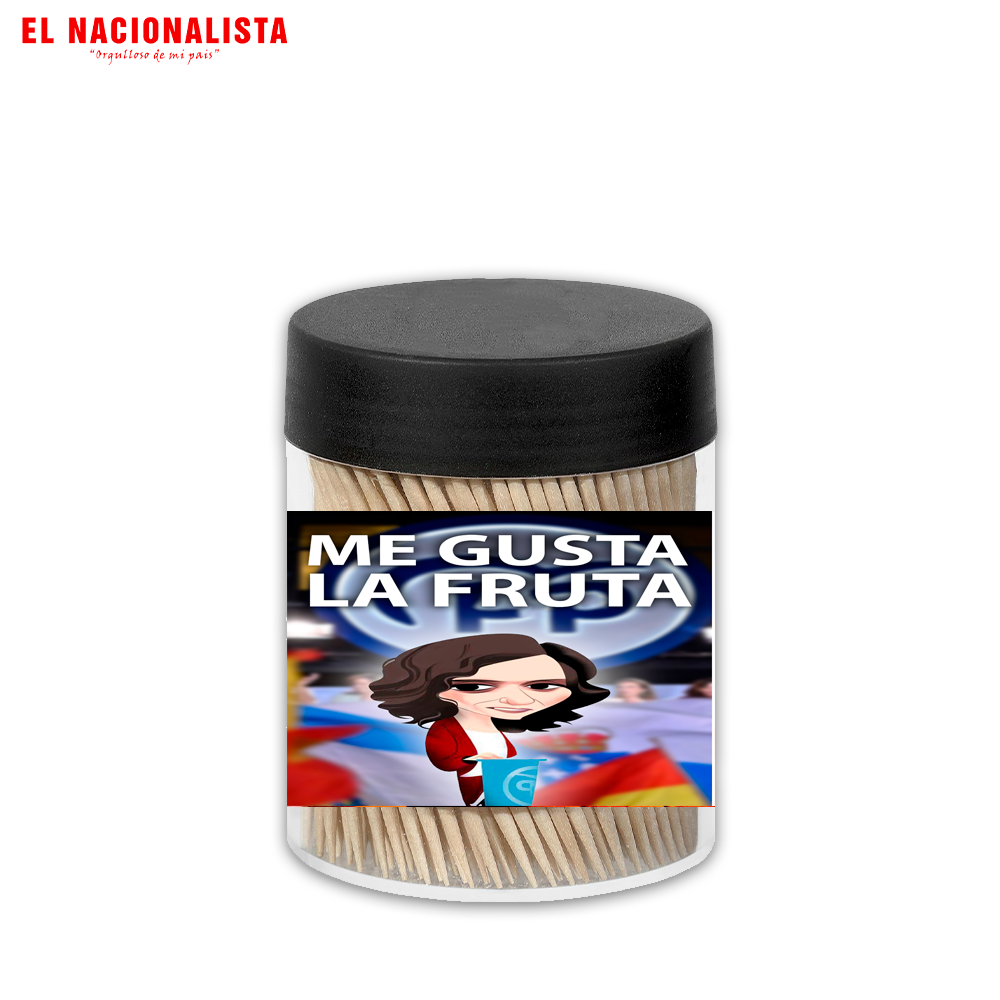 Bote de Palillos Me gusta la Fruta – Palillero de Cocina Me gusta la Fruta