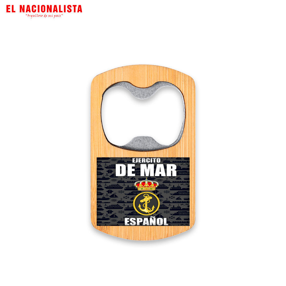 Abridor de Botellas Ejército de Mar Español – Abre Cervezas con Emblema del Ejército de Mar