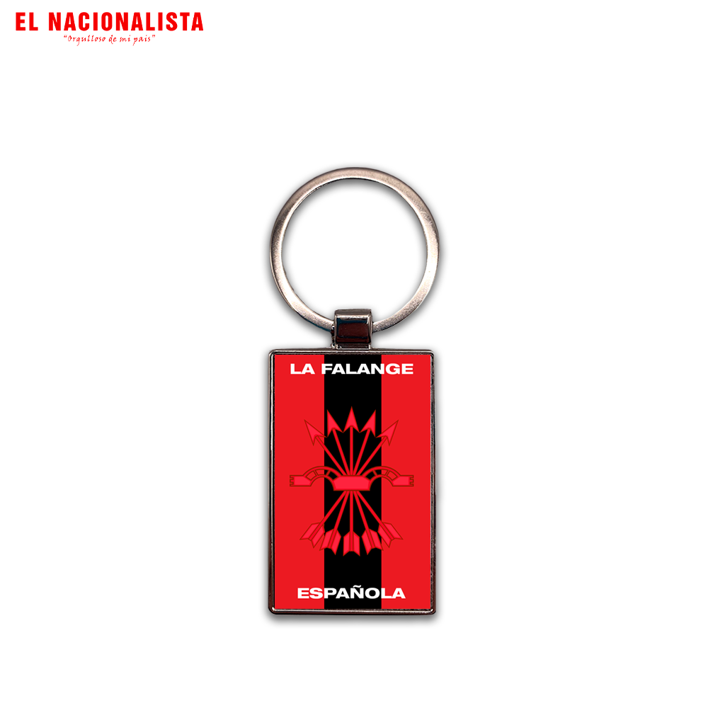 Llavero Rectangular Falange Española
