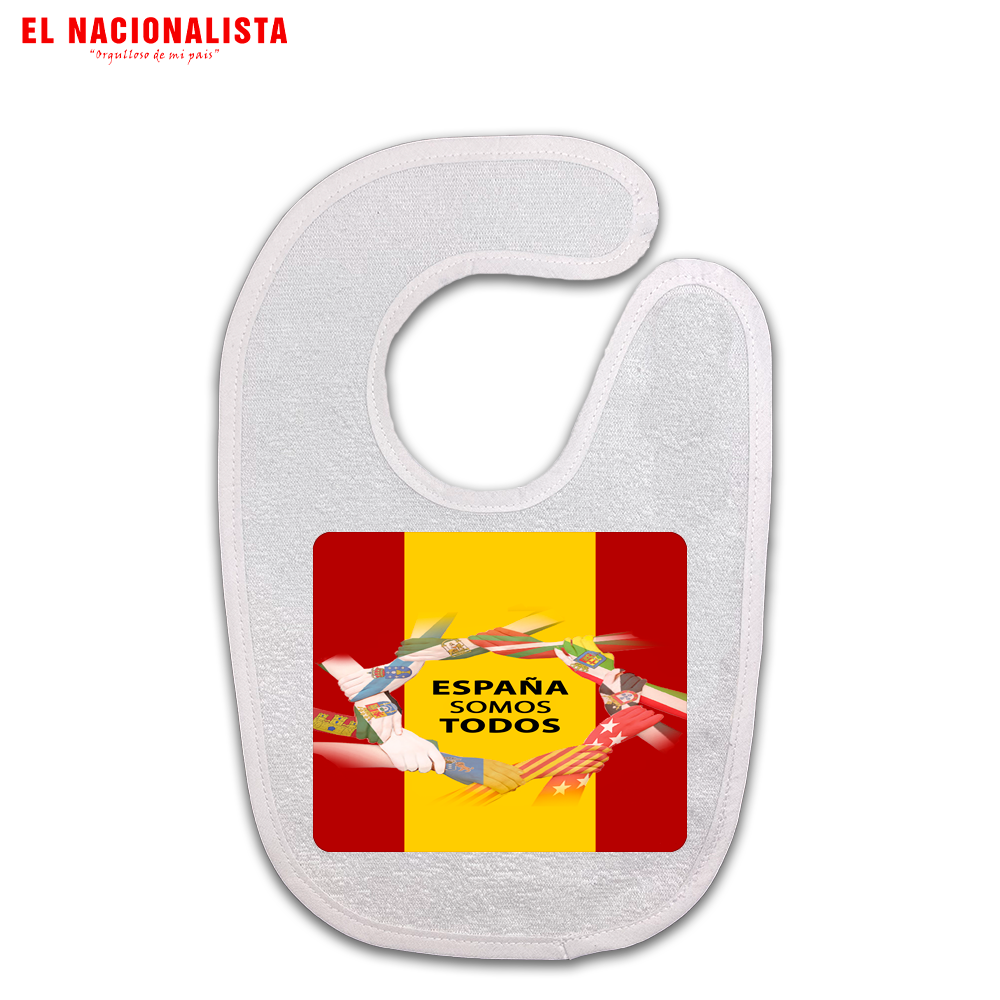 Babero España somos todos – Para los Más Pequeños España somos todos