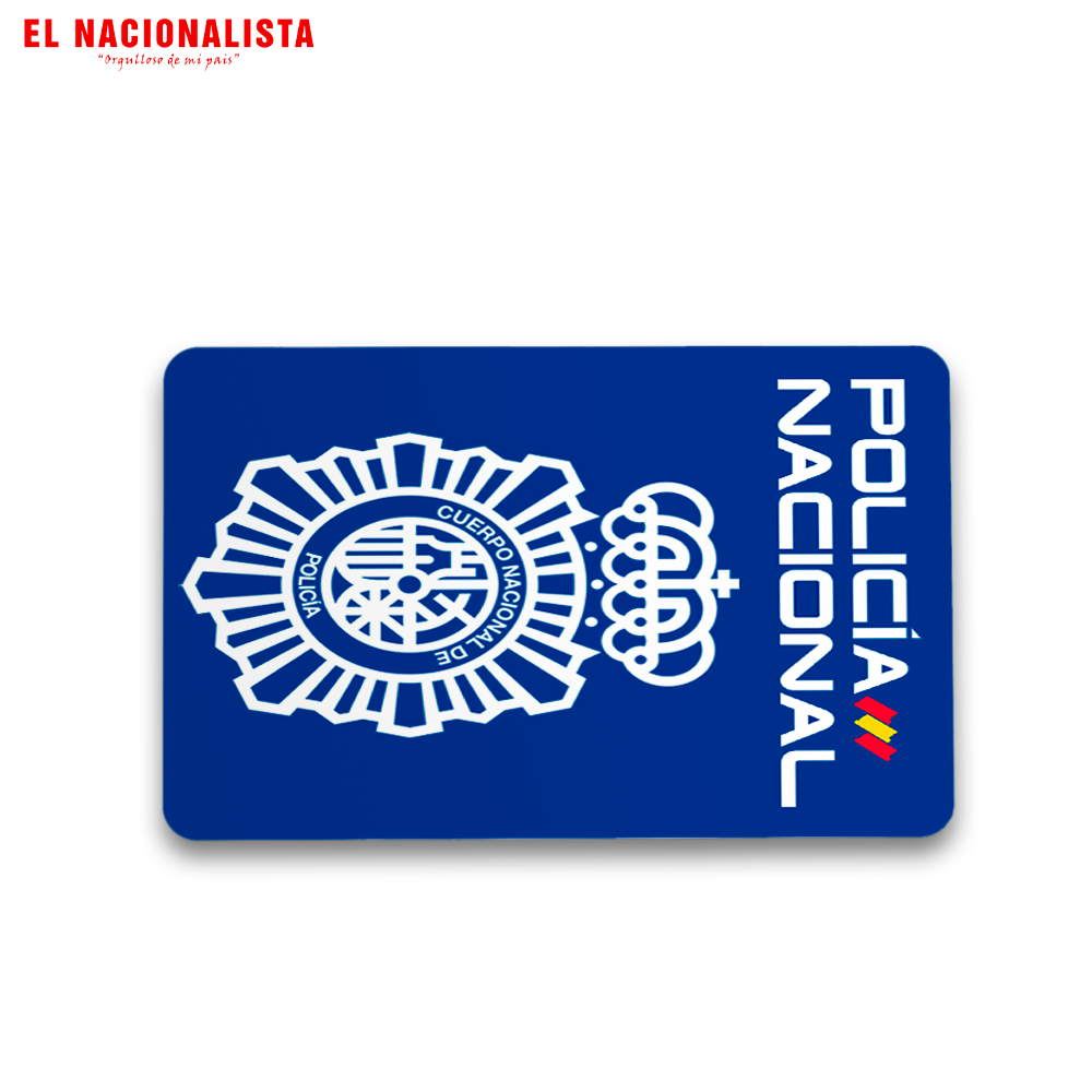 Pegatina Adhesiva Policía Nacional – Sticker de Colección con Emblema de la Policía Nacional