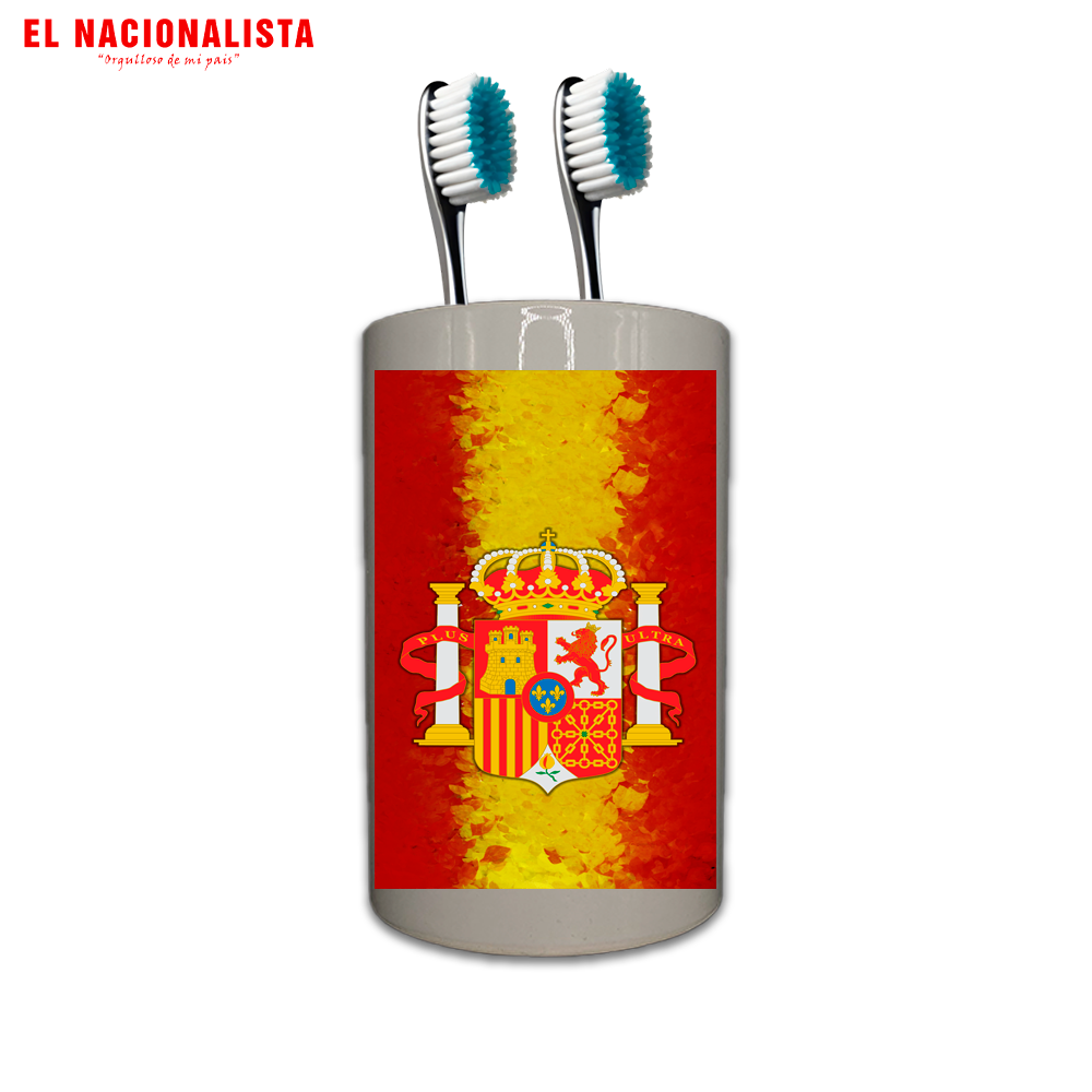 Cubilete Escudo con bandera españa – Organización con Estilo Escudo con bandera españa