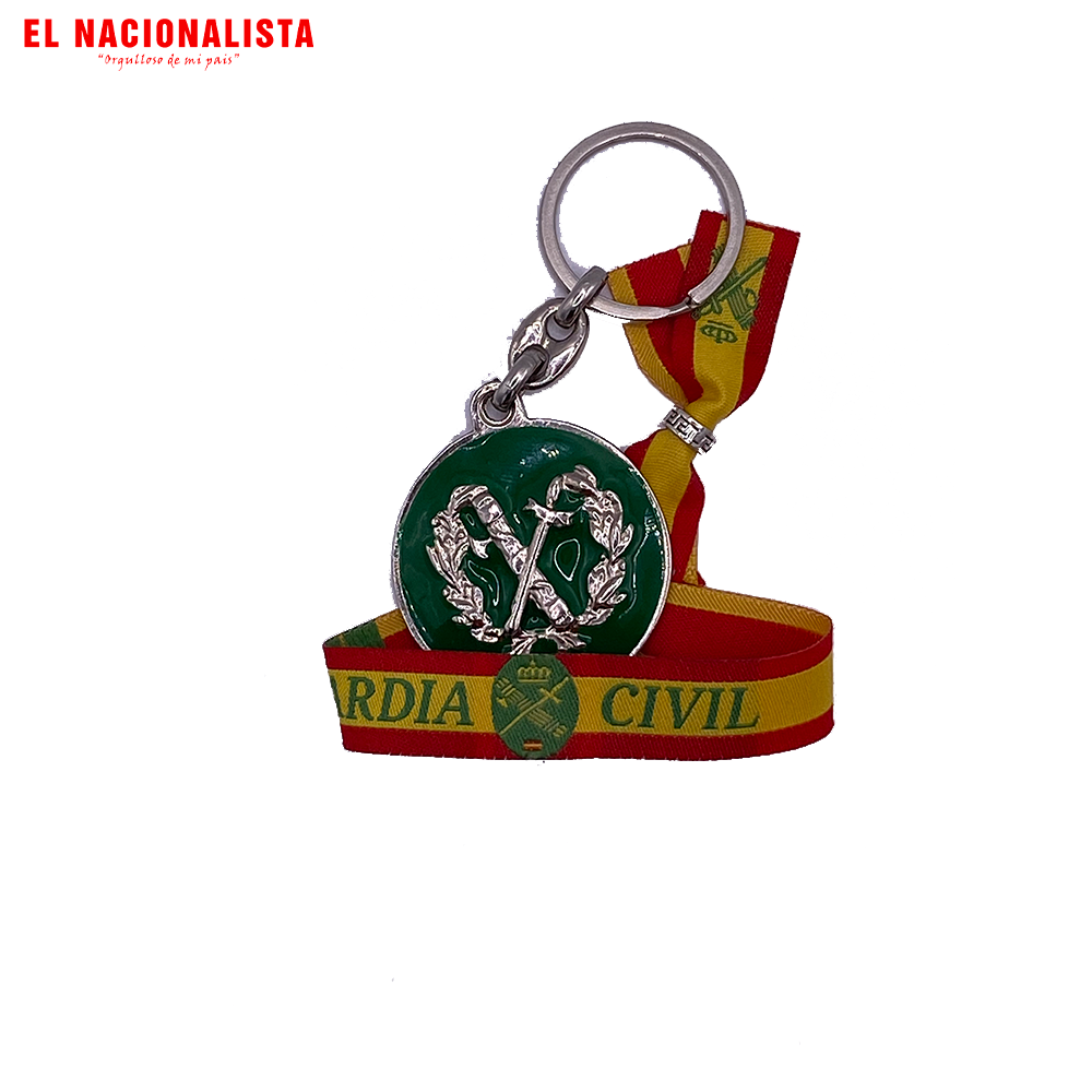 Pack Pulsera + Llavero "Guardia Civil"