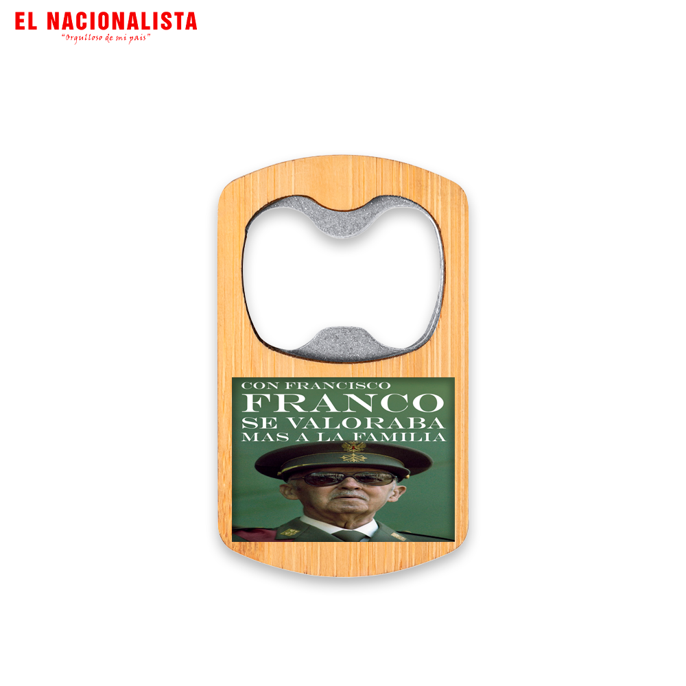 Abridor Con Francisco Franco se valoraba la Familia