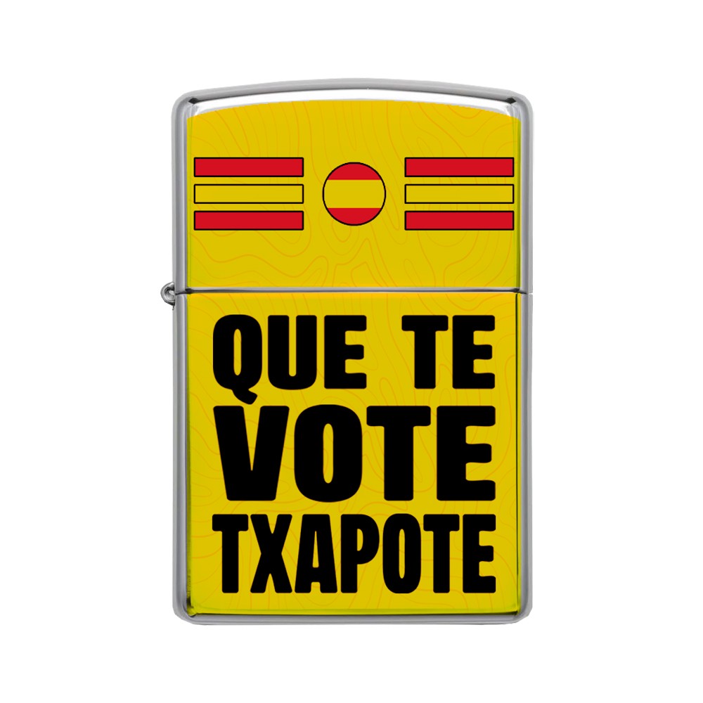 Zippos: Zippo de "Que te Vote Txapote"