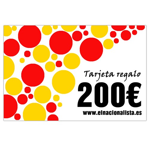 Tarjeta de regalo 200€