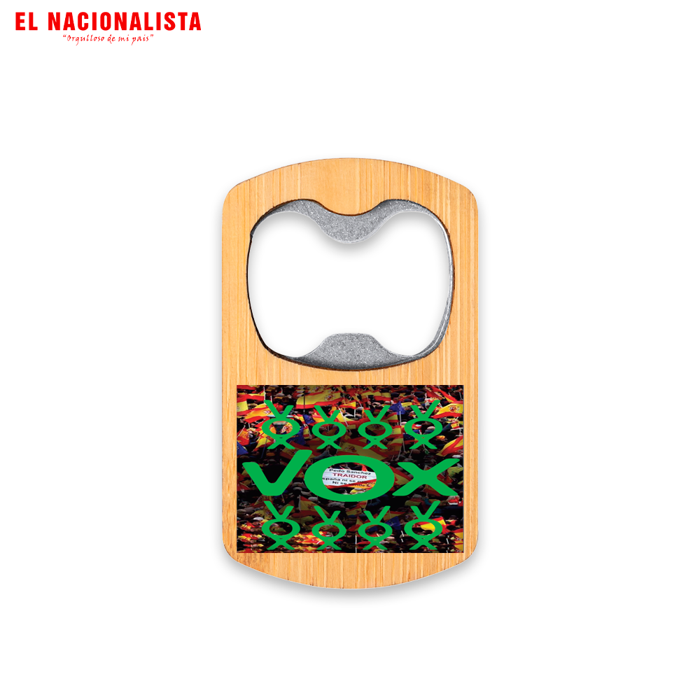 Abridor de Botellas Vox con muchos Vox – Práctico y Original Vox con muchos Vox