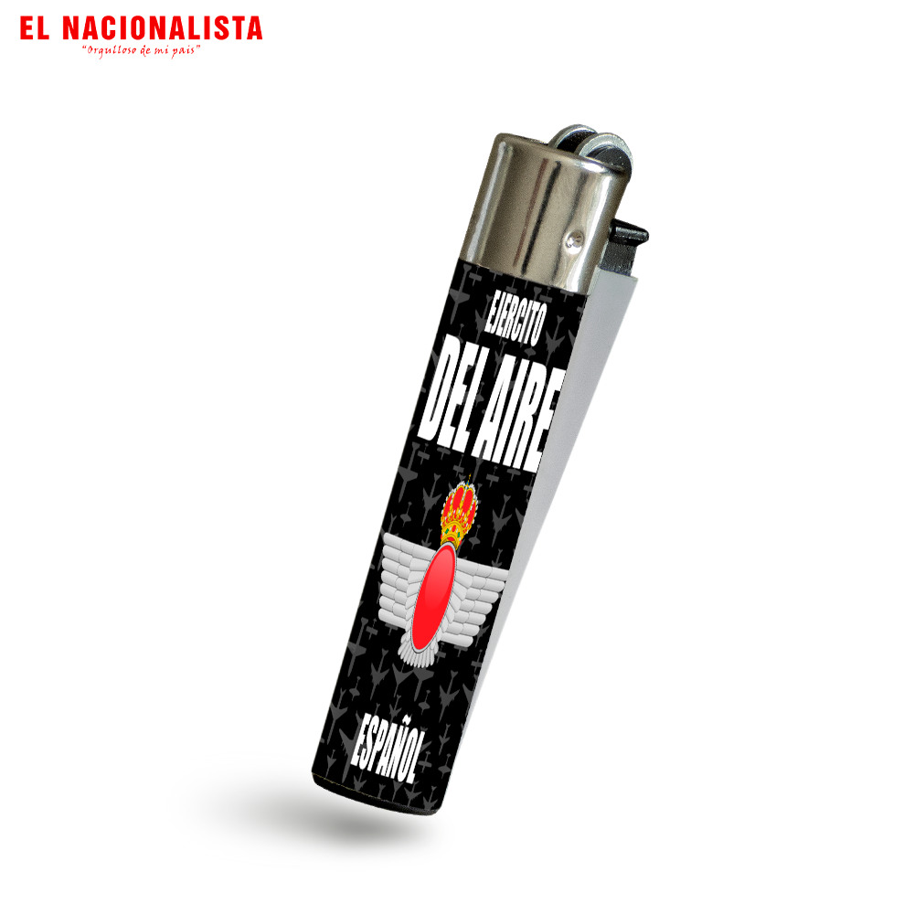 Mechero Clásico Ejército del Aire Español – Encendedor con Emblema del Ejército del Aire