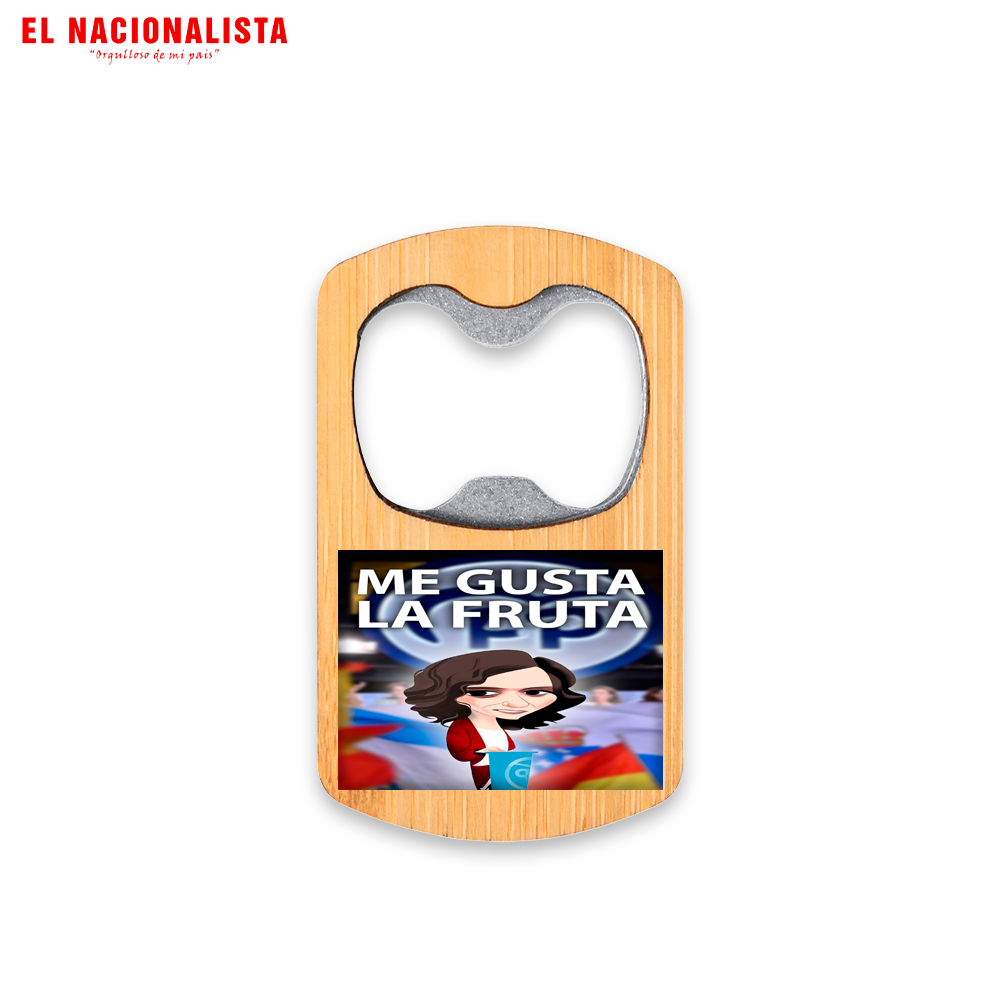 Abridor de Botellas Me gusta la Fruta – Abre Cervezas Me gusta la Fruta