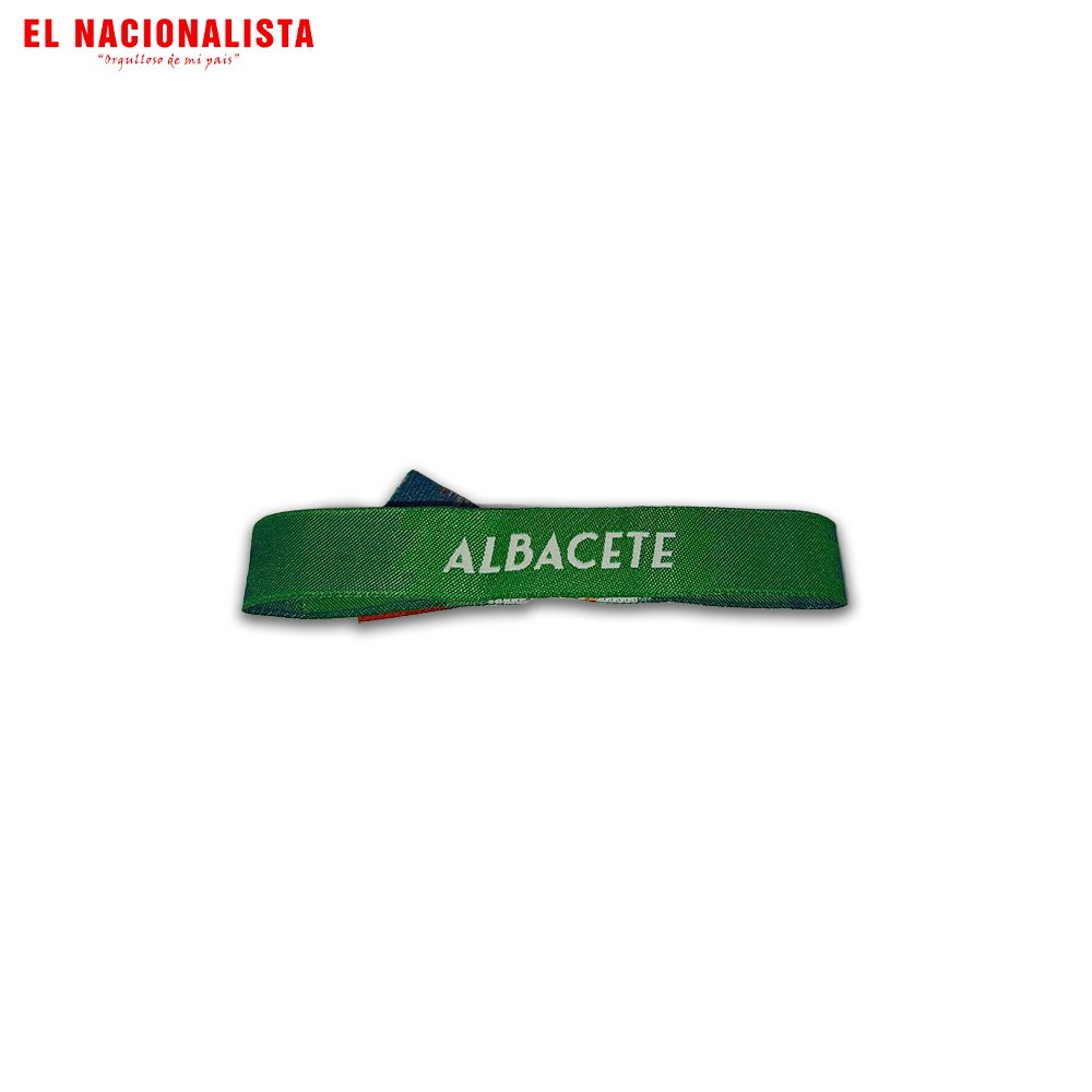 Pulsera Verde Albacete – Recuerdo de España