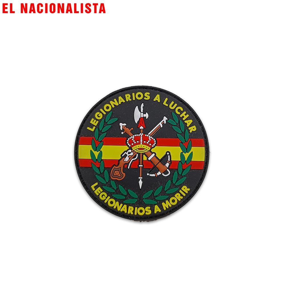 Parche Velcro Legión Española Redondo PVC – Legionarios a Morir
