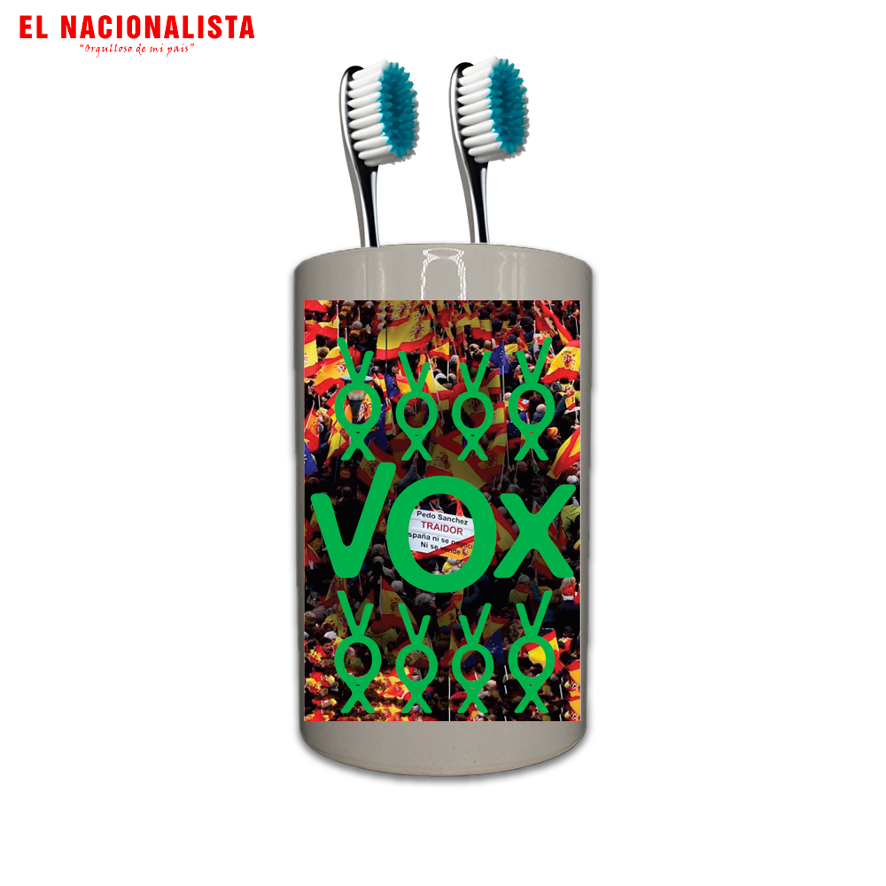 Cubilete Vox con muchos Vox – Organización con Estilo Vox con muchos Vox