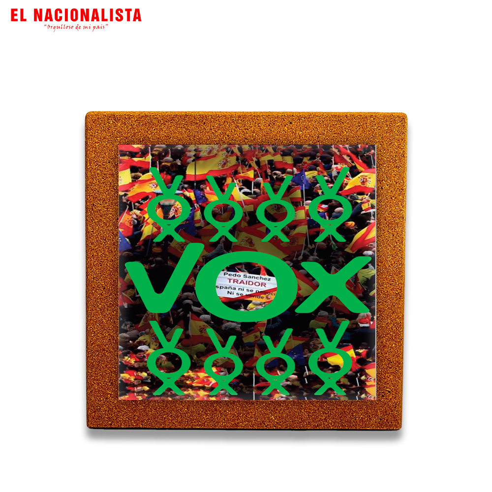 Baldosa Decorativa Vox con muchos Vox – Arte para tu Hogar Vox con muchos Vox