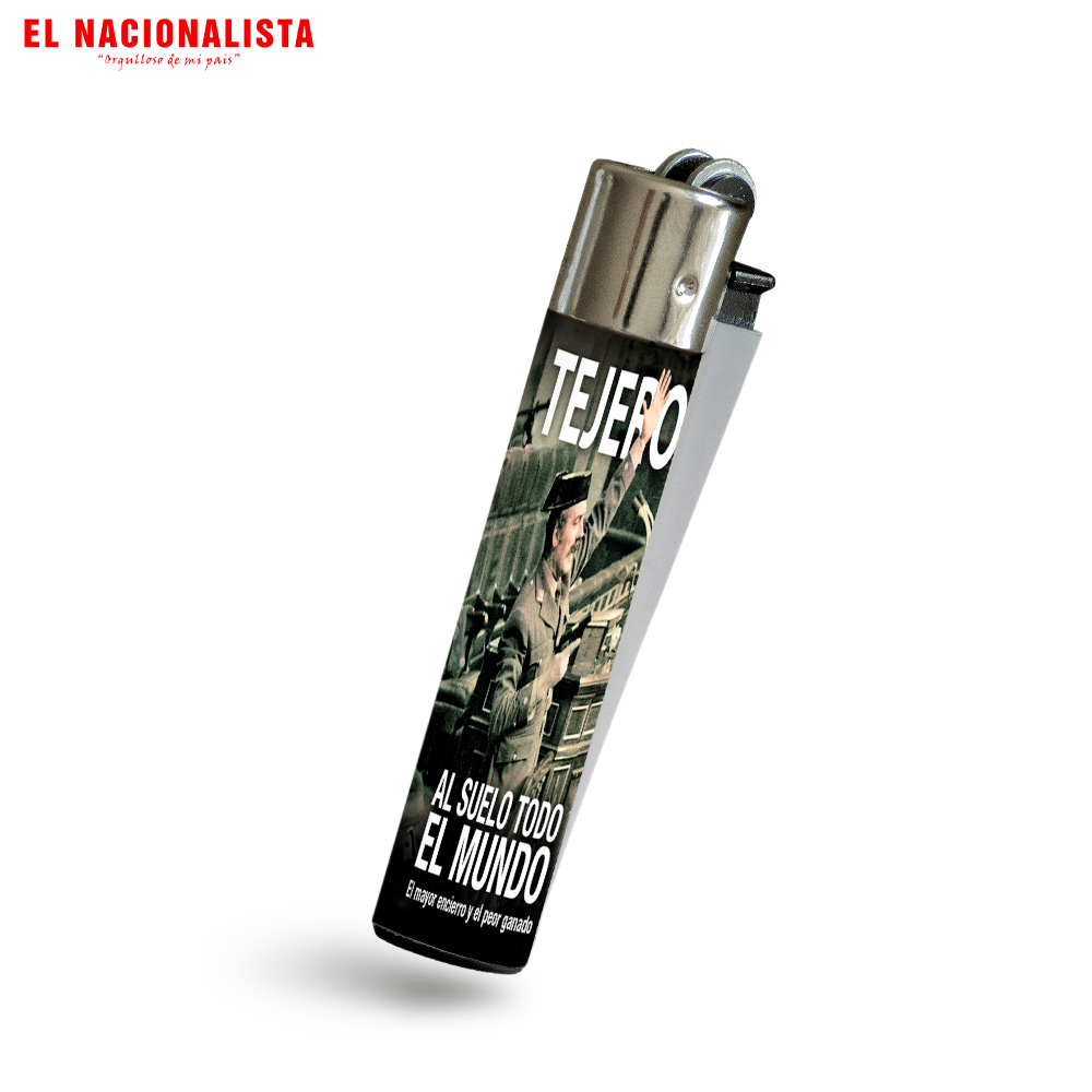 Mechero Tejero Al suelo todo el mundo – Enciende con Estilo Tejero Al suelo todo el mundo
