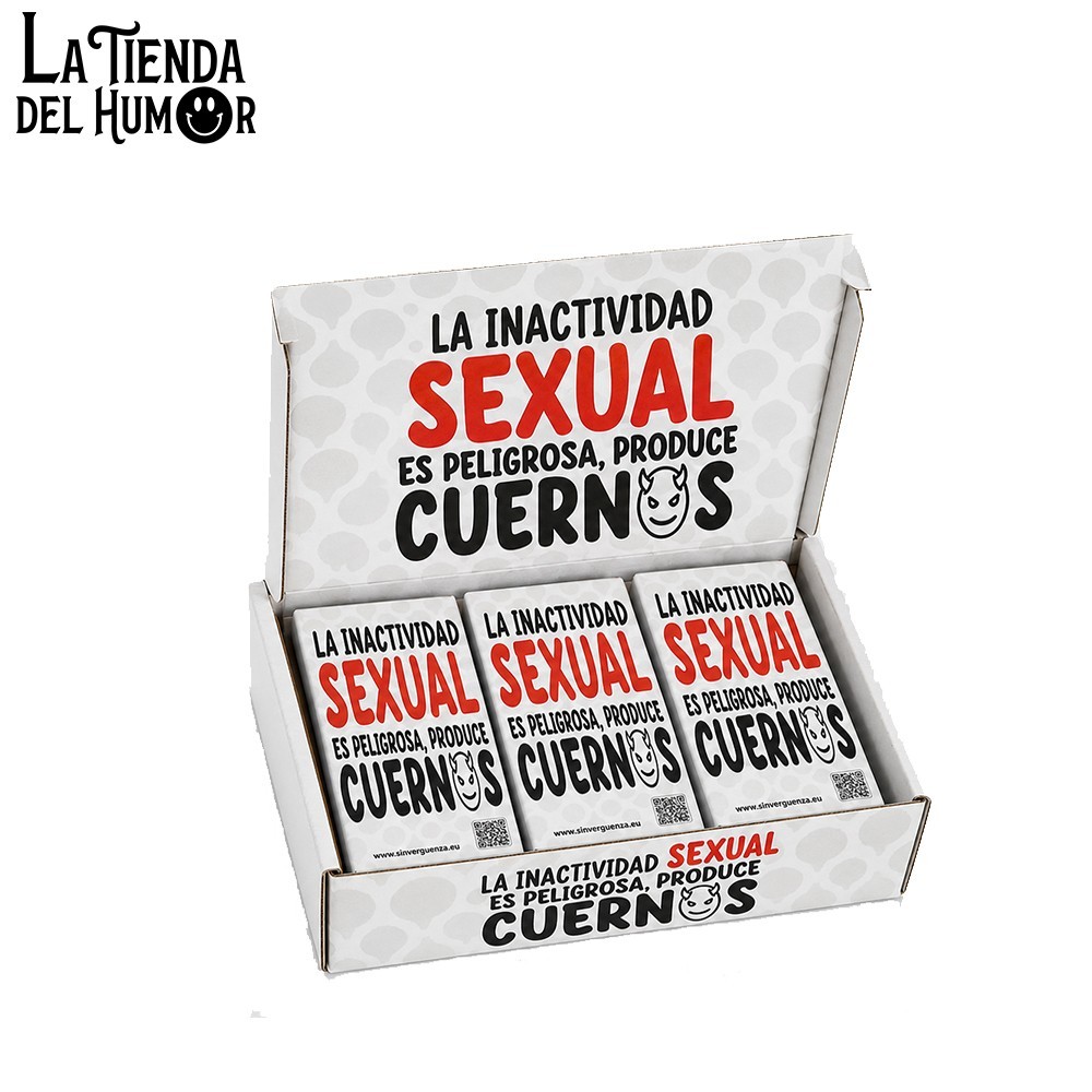 Expositor Caja 20 Chocolates Sexual