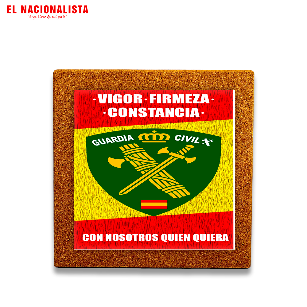 Baldosa Decorativa Enmarcada Guardia Civil – Azulejo Guardia Civil