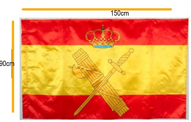 Bandera: Bandera de la Guardia Civil España