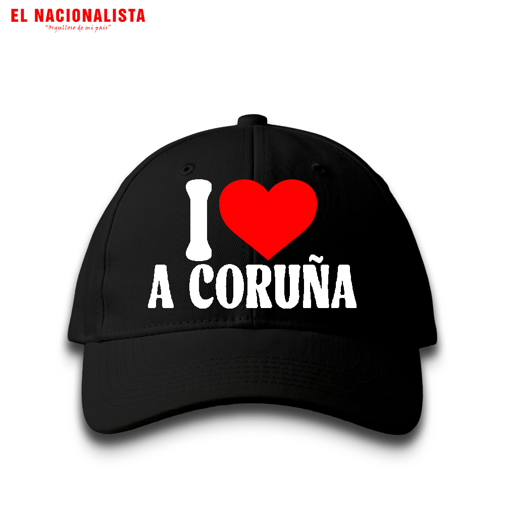 Gorra I Love A Coruña