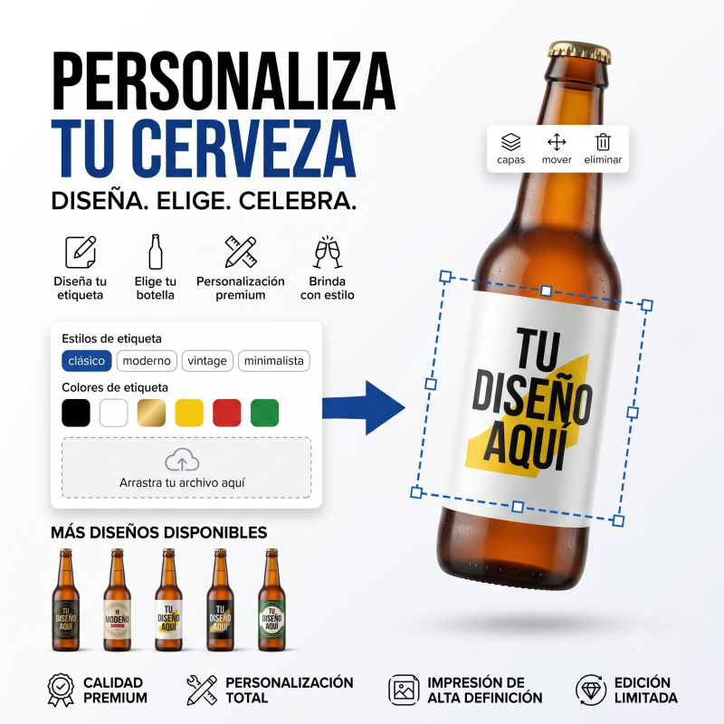 Cerveza Personalizable