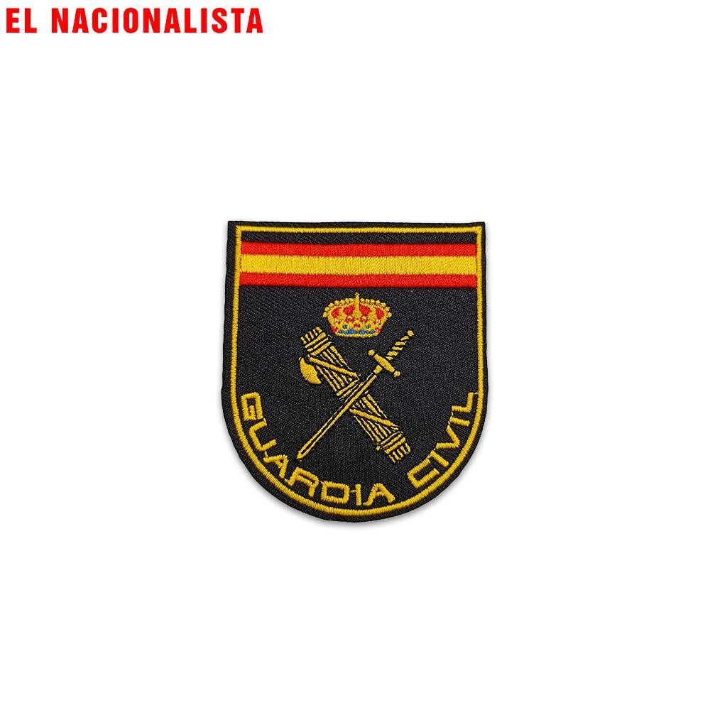 Parche Térmico Guardia Civil – Escudo Negro Bordado