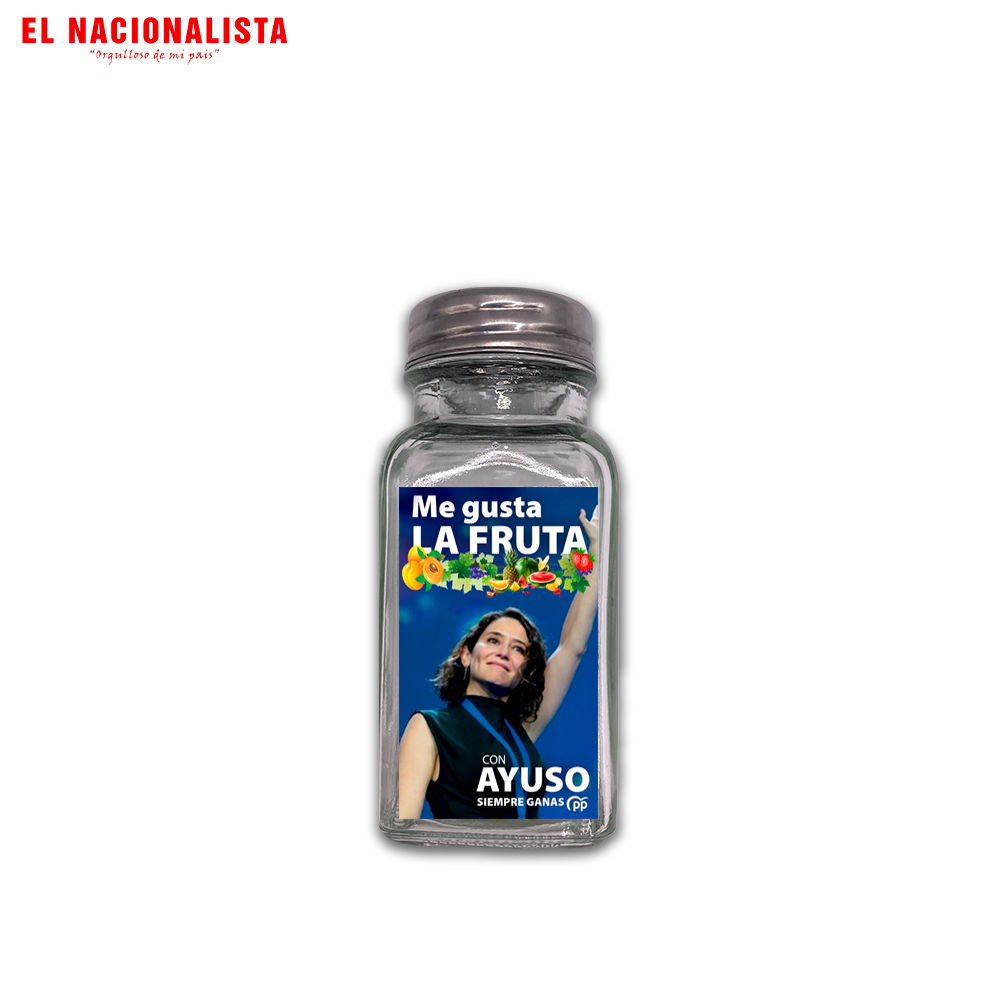 Salero de Cristal Ayuso – Dispensador de Sal Me Gusta la Fruta