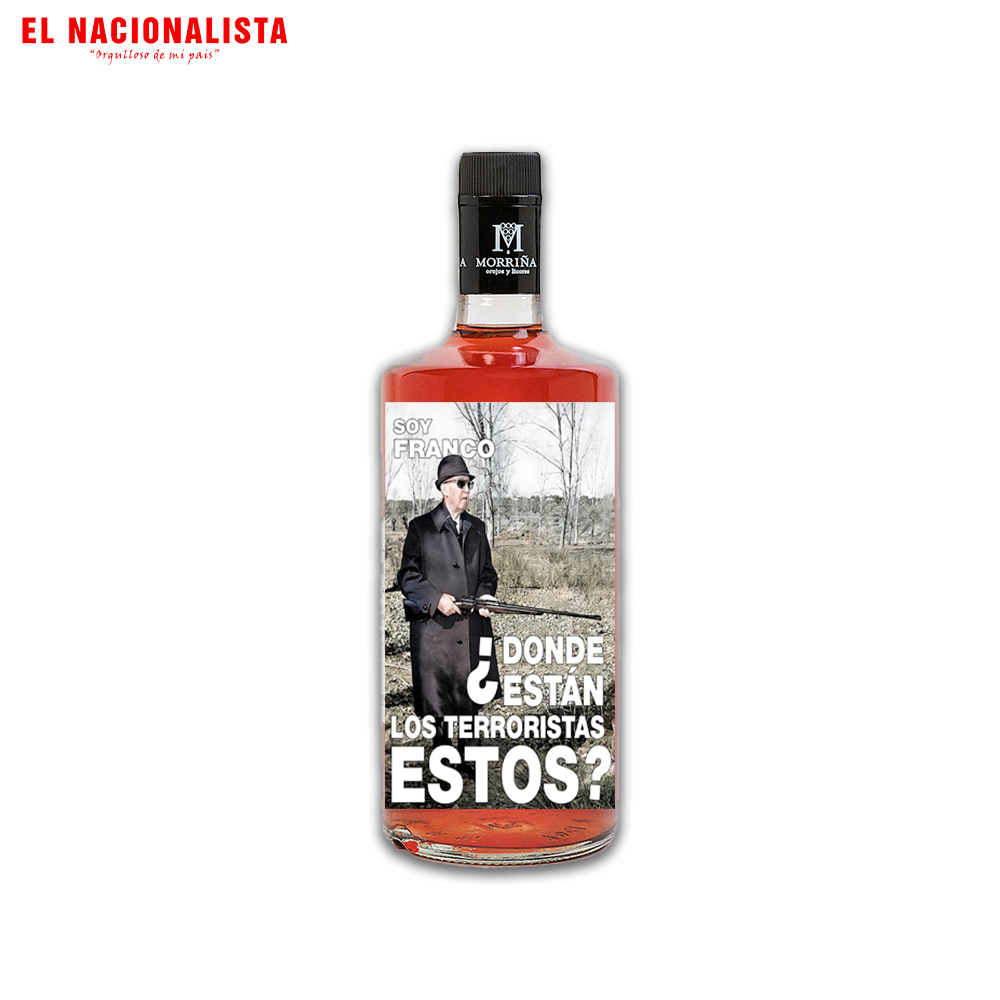 Licor Artesanal Soy Franco donde están los Terroristas – Sabor Único y Exclusivo Soy Franco donde están los Terroristas