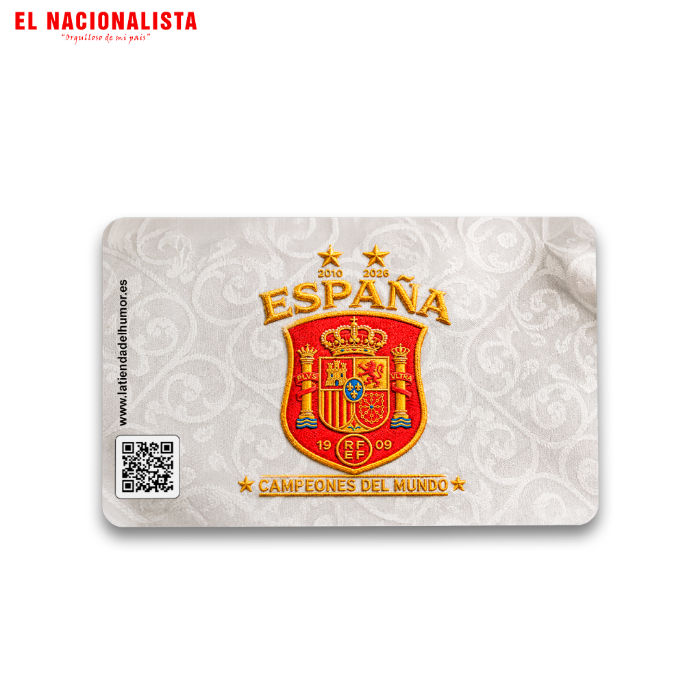 Imán España Escudo RFEF Campeones del Mundo