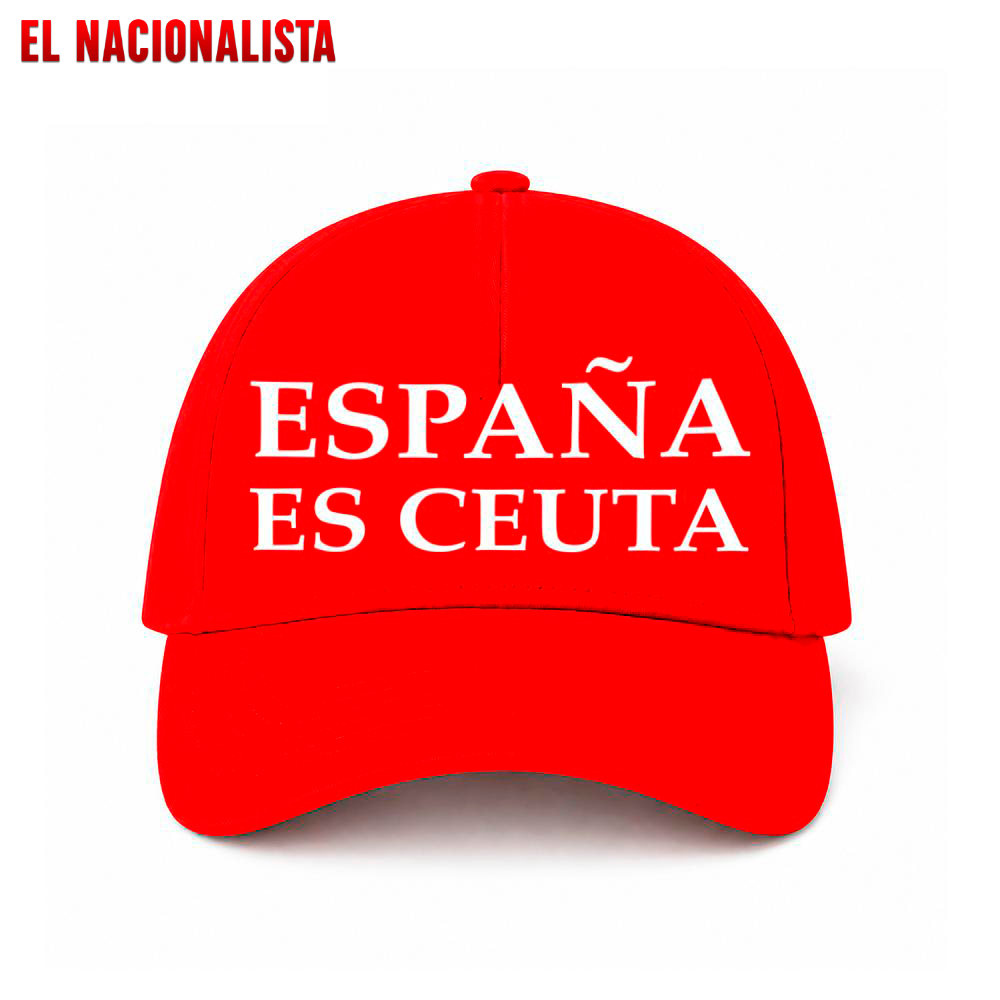 Gorra España es Ceuta Roja