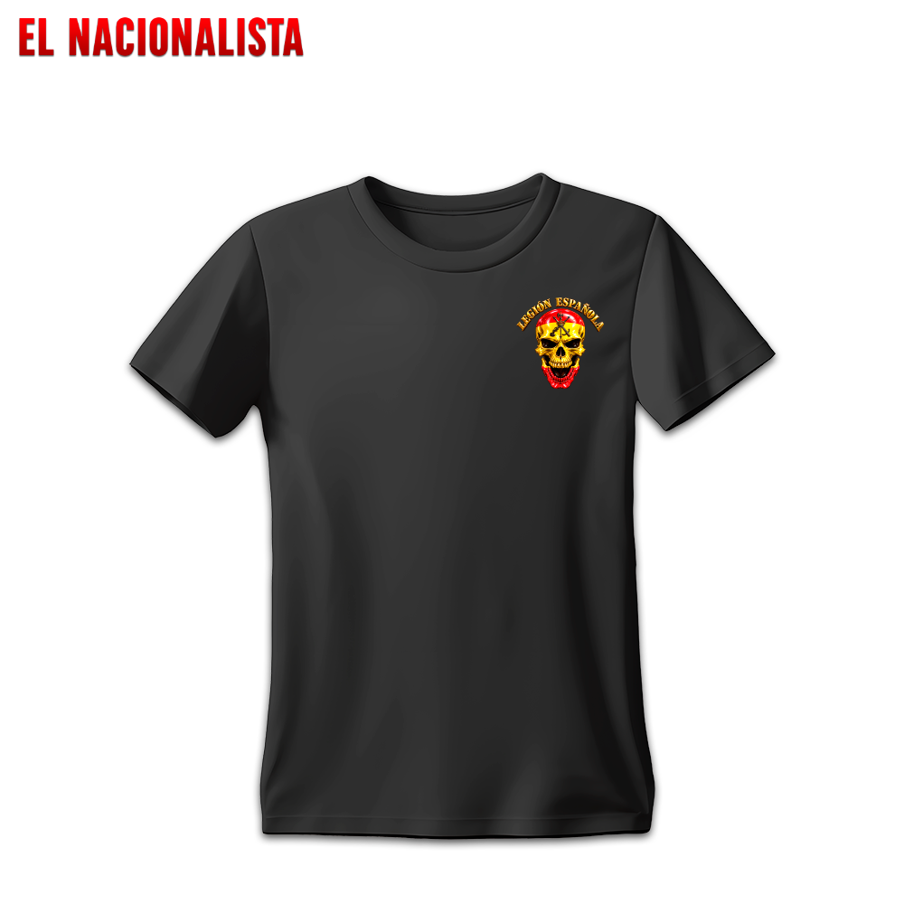 Camiseta Legión Española Calavera de la Muerte: Doble Cara