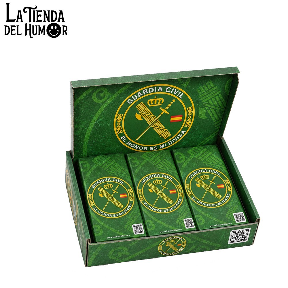 Expositor Caja 20 Chocolates Guardia Civil