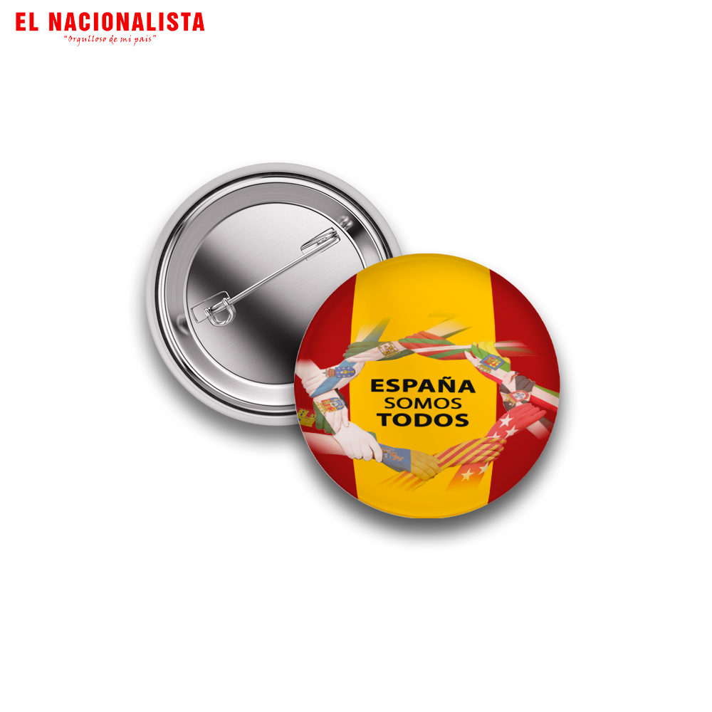 Pin España somos todos – Luce tu Insignia España somos todos