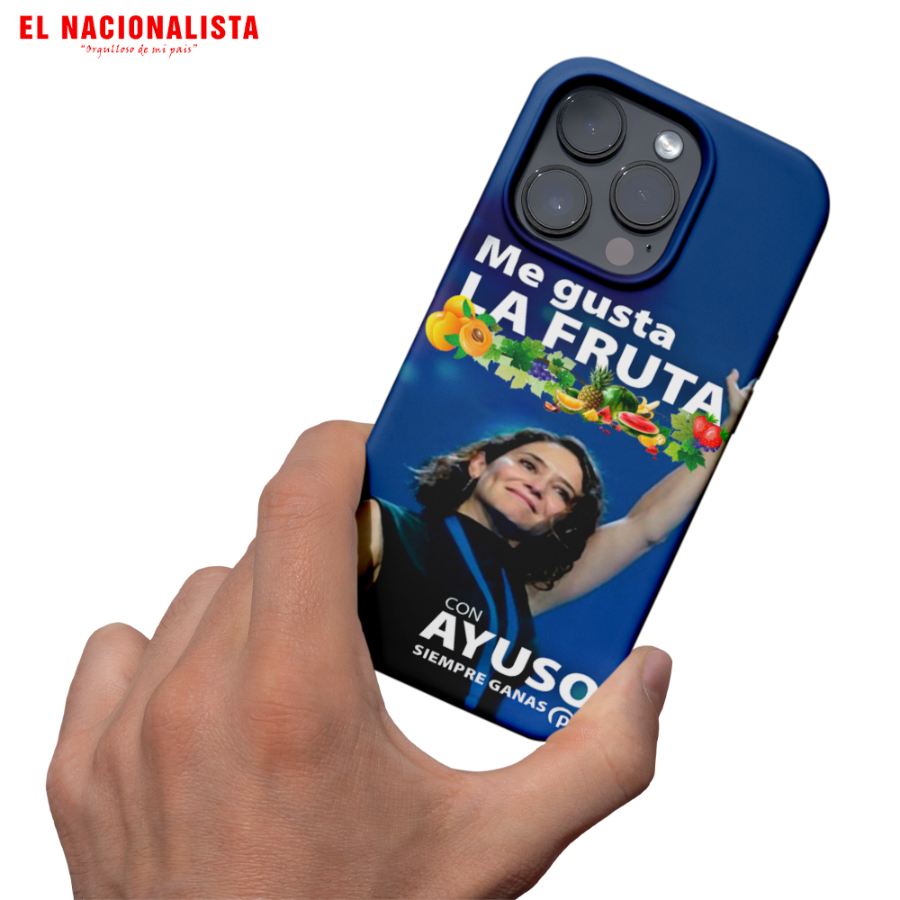 Funda para Móvil Ayuso – Carcasa Personalizada Me Gusta la Fruta